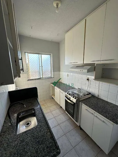 Foto 1 de Apartamento com 2 Quartos para venda ou aluguel, 45m² em Rio das Velhas, Santa Luzia