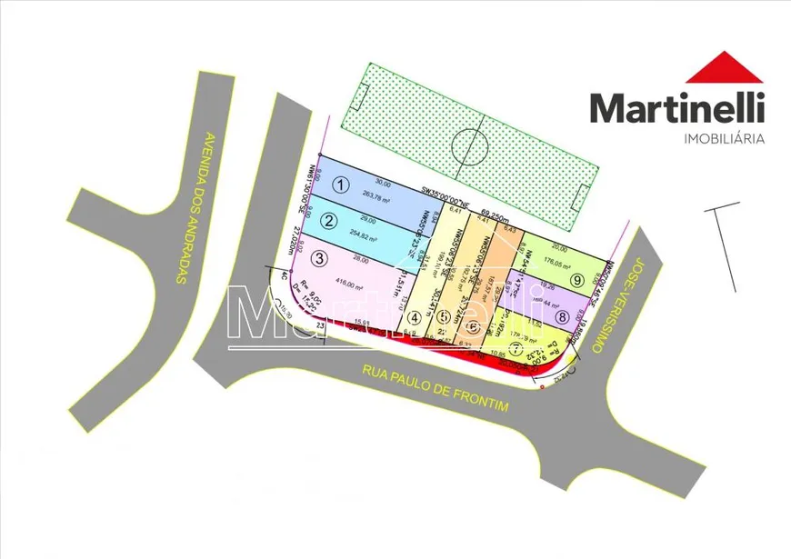 Foto 1 de Lote/Terreno à venda, 416m² em Parque Ribeirão Preto, Ribeirão Preto