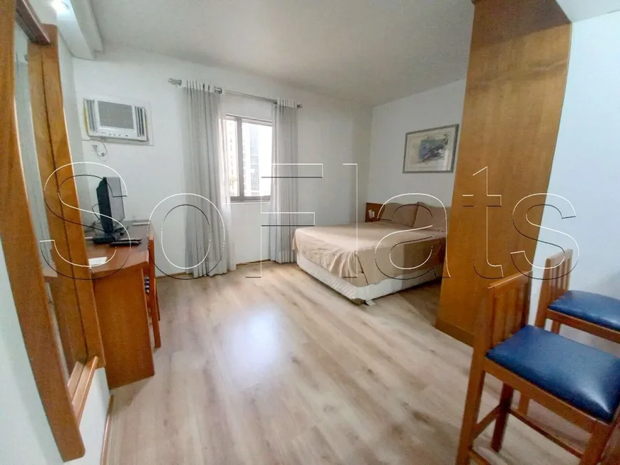 Foto 1 de Flat com 1 Quarto para alugar, 25m² em Moema, São Paulo