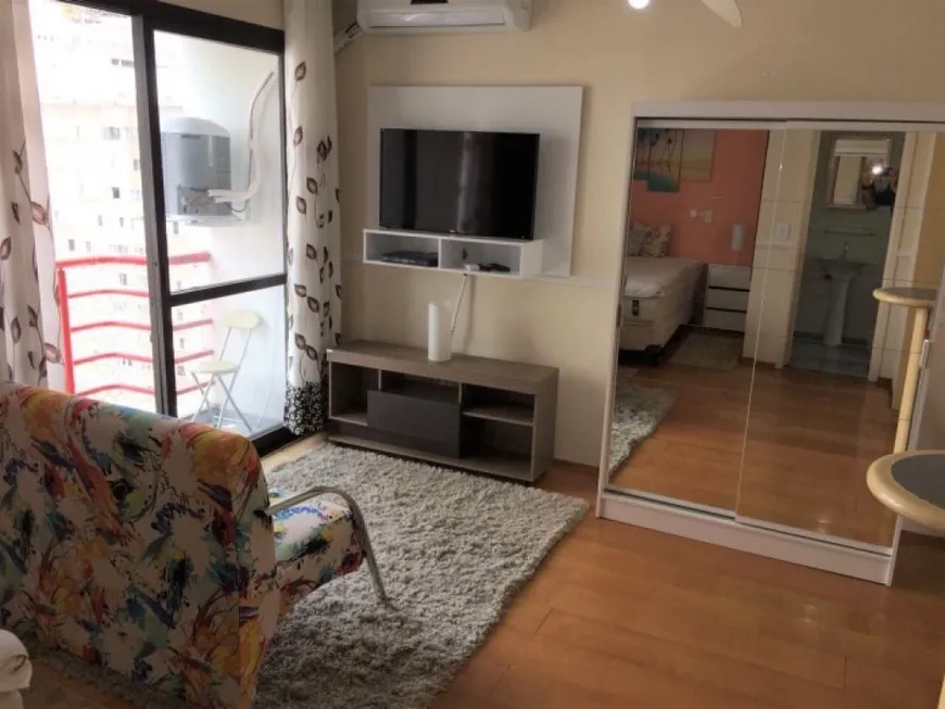 Foto 1 de Flat com 1 Quarto à venda, 35m² em Indianópolis, São Paulo