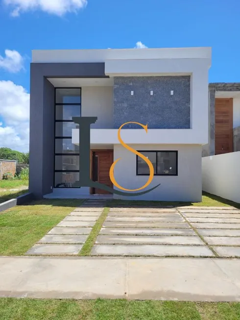 Foto 1 de Casa de Condomínio com 4 Quartos à venda, 205m² em Boa Uniao Abrantes, Camaçari