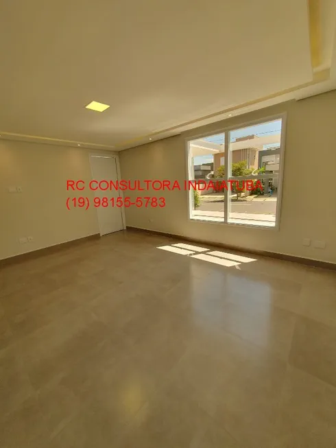 Foto 1 de Casa de Condomínio com 3 Quartos à venda, 184m² em Jardim Park Real, Indaiatuba