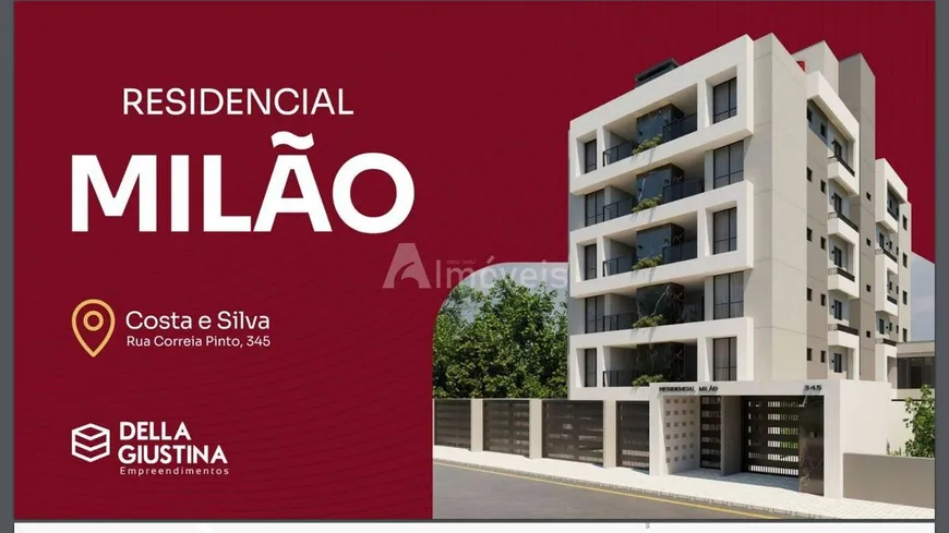 Foto 1 de Apartamento com 2 Quartos à venda, 56m² em Costa E Silva, Joinville