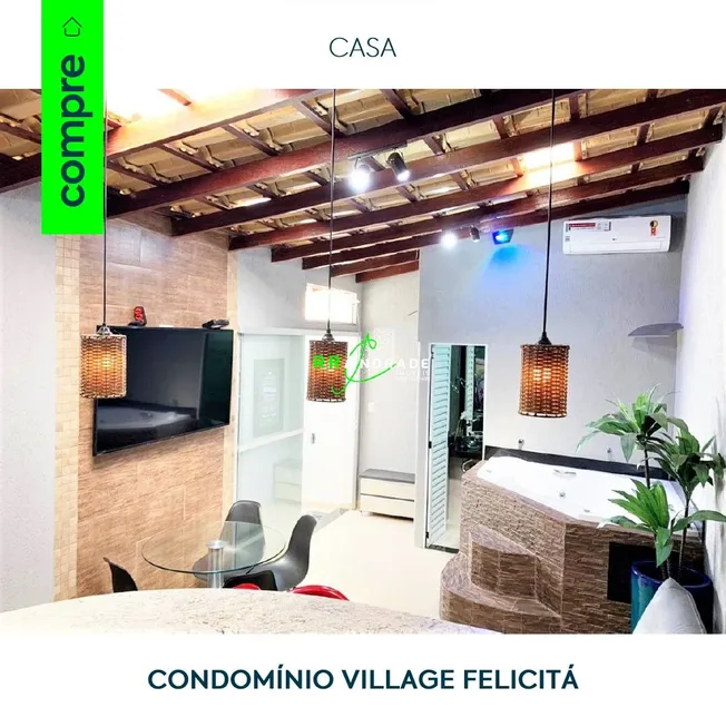 Foto 1 de Casa de Condomínio com 3 Quartos à venda, 110m² em Parque Franville, Franca