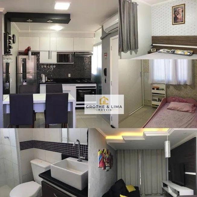 Foto 1 de Apartamento com 2 Quartos à venda, 46m² em Jardim Jaraguá, Taubaté