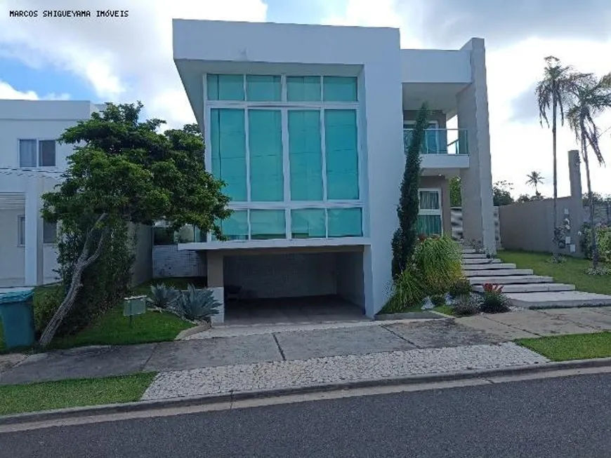 Foto 1 de Casa de Condomínio com 4 Quartos à venda, 333m² em Alphaville Abrantes, Camaçari