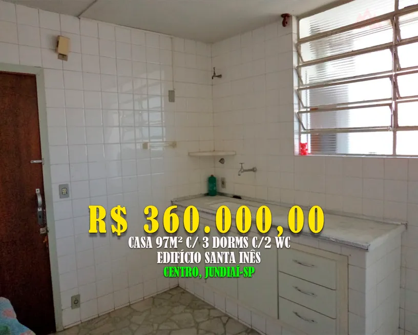 Foto 1 de Apartamento com 3 Quartos à venda, 97m² em Centro, Jundiaí