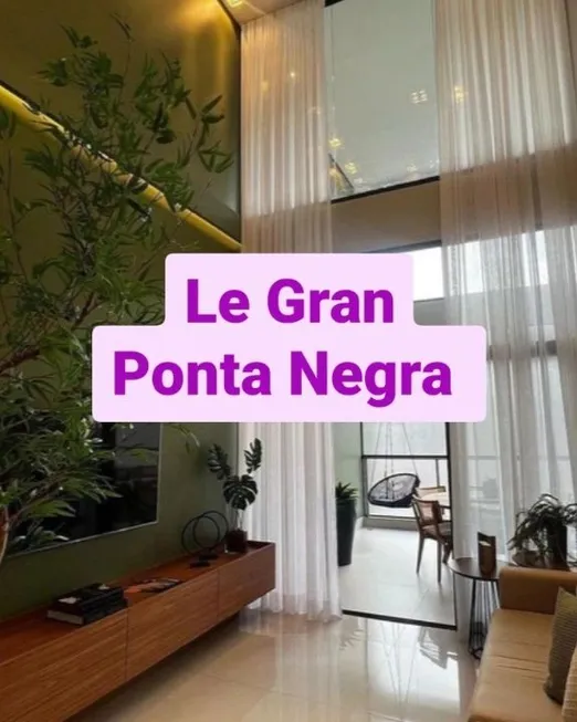Foto 1 de Apartamento com 3 Quartos à venda, 141m² em Ponta Negra, Manaus
