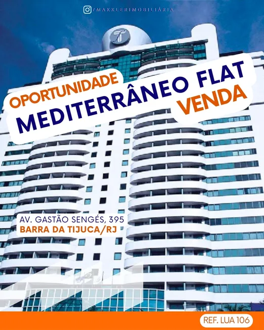 Foto 1 de Apartamento com 2 Quartos à venda, 60m² em Barra da Tijuca, Rio de Janeiro