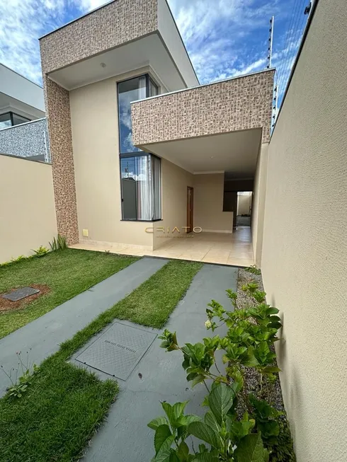 Foto 1 de Casa com 3 Quartos à venda, 105m² em Residencial Flamboyant, Anápolis