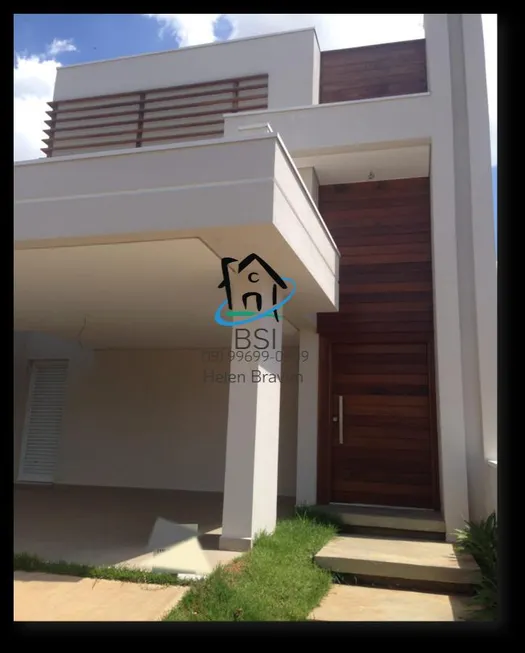 Foto 1 de Casa de Condomínio com 3 Quartos para alugar, 150m² em JARDIM MONTREAL RESIDENCE, Indaiatuba