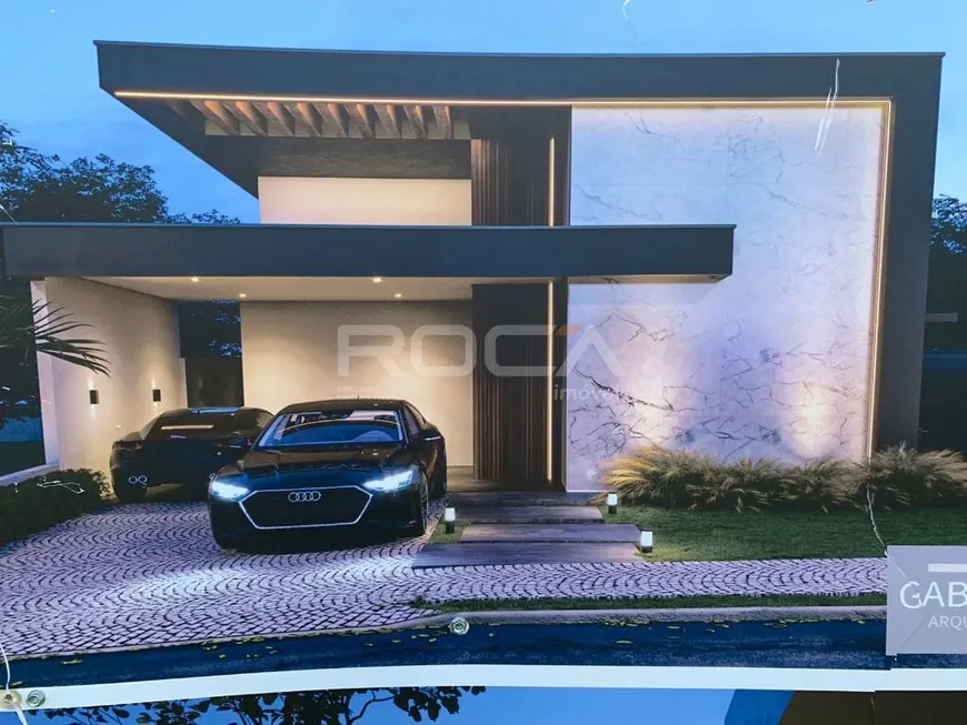 Foto 1 de Casa de Condomínio com 3 Quartos à venda, 221m² em Vila do Golf, Ribeirão Preto