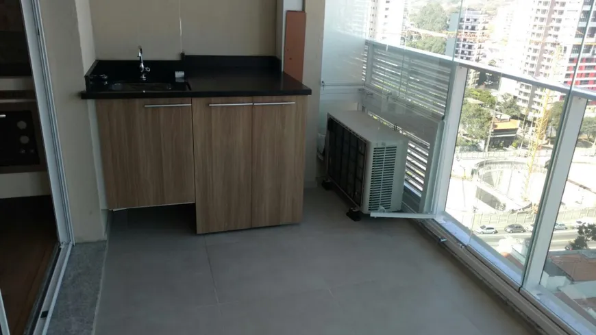 Foto 1 de Apartamento com 1 Quarto para alugar, 42m² em Cidade Monções, São Paulo