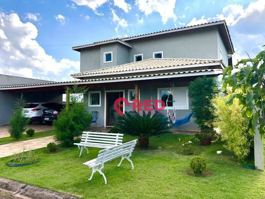 Foto 1 de Casa de Condomínio com 3 Quartos à venda, 283m² em Residencial Terras de Santa Cruz, Bragança Paulista