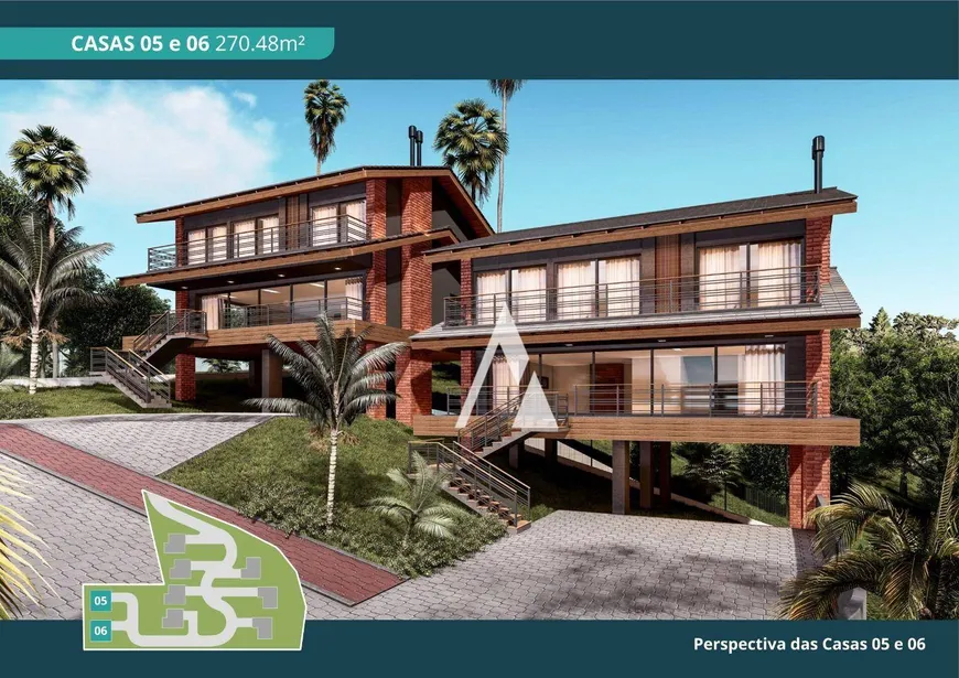 Foto 1 de Casa de Condomínio com 4 Quartos à venda, 270m² em Siriú, Garopaba