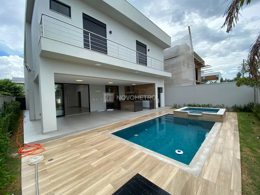 Foto 1 de Casa de Condomínio com 4 Quartos à venda, 335m² em Loteamento Alphaville Campinas, Campinas
