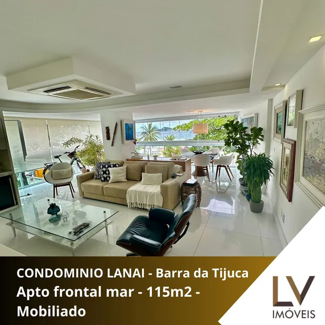Foto 1 de Apartamento com 2 Quartos à venda, 115m² em Barra da Tijuca, Rio de Janeiro