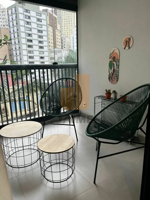 Foto 1 de Apartamento com 1 Quarto à venda, 33m² em Higienópolis, São Paulo