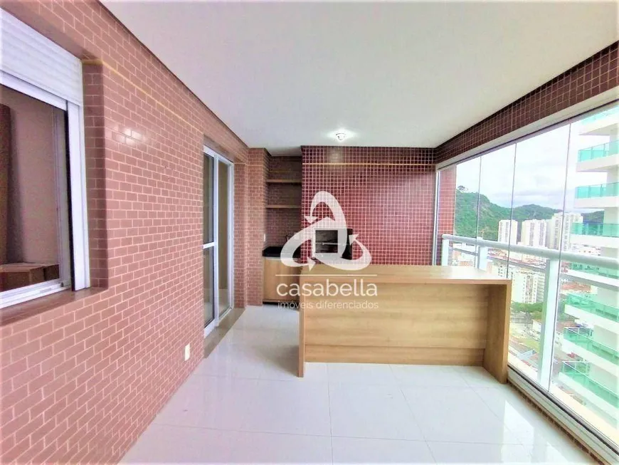 Foto 1 de Apartamento com 3 Quartos para alugar, 87m² em Pompeia, Santos