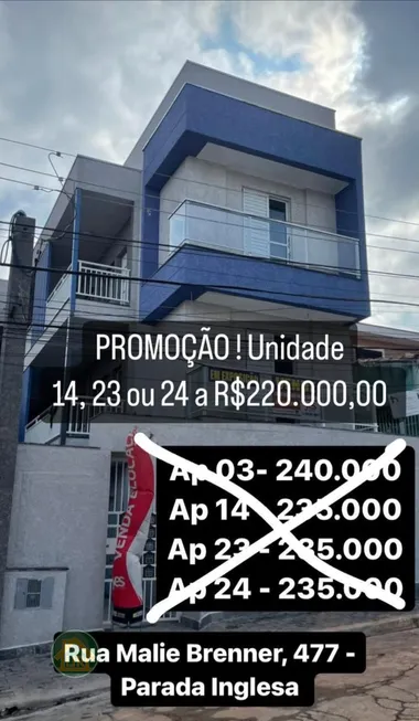 Foto 1 de Casa de Condomínio com 1 Quarto à venda, 33m² em Vila Dom Pedro II, São Paulo