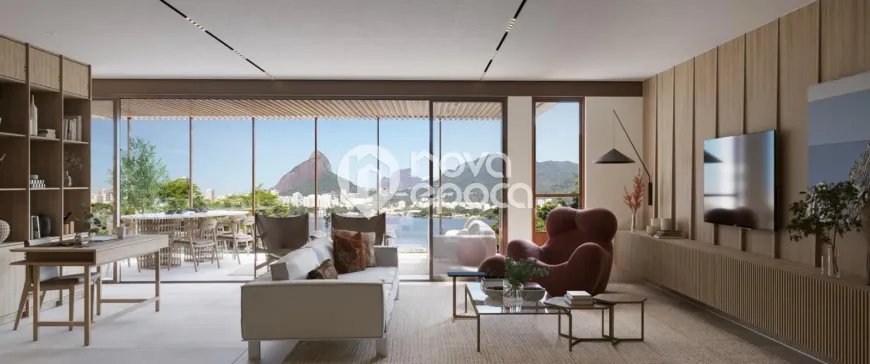 Foto 1 de Apartamento com 3 Quartos à venda, 161m² em Lagoa, Rio de Janeiro