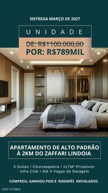 Foto 1 de Apartamento com 3 Quartos à venda, 117m² em Jardim Floresta, Porto Alegre