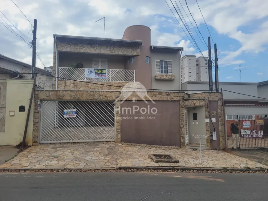 Foto 1 de Sobrado com 5 Quartos à venda, 233m² em Taquaral, Campinas