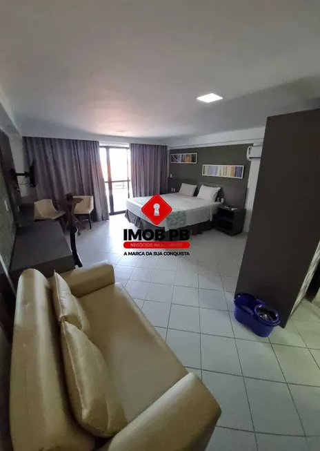 Foto 1 de Flat com 1 Quarto à venda, 45m² em Cabo Branco, João Pessoa