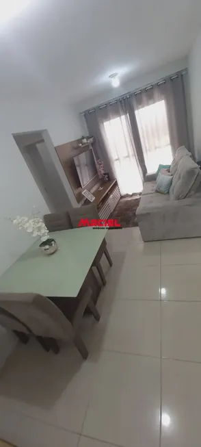 Foto 1 de Apartamento com 2 Quartos à venda, 56m² em Parque Residencial Flamboyant, São José dos Campos