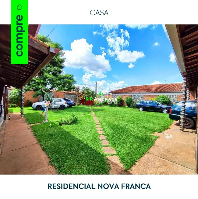 Foto 1 de Casa com 3 Quartos à venda, 110m² em Parque Residencial Nova Franca, Franca