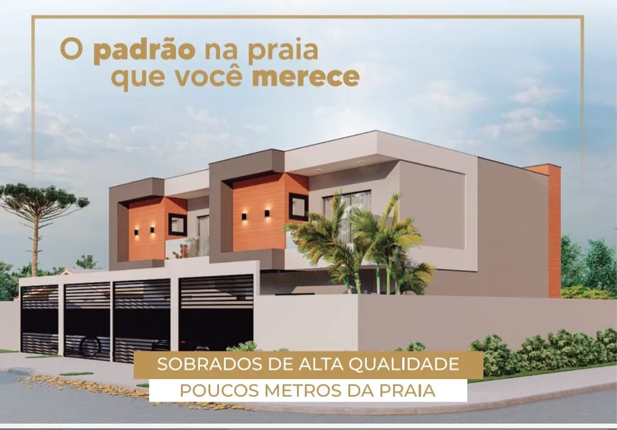 Foto 1 de Sobrado com 3 Quartos à venda, 116m² em Praia Grande, Matinhos