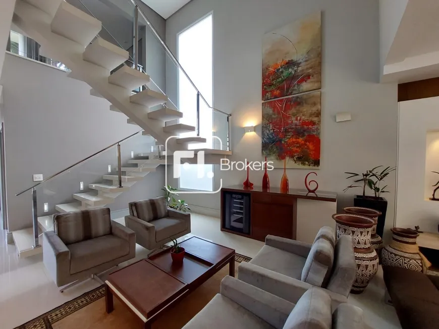 Foto 1 de Casa de Condomínio com 4 Quartos para alugar, 412m² em Alphaville, Santana de Parnaíba