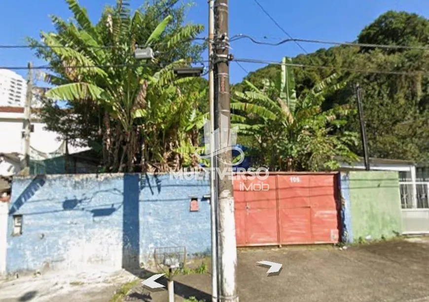 Foto 1 de Lote/Terreno à venda, 500m² em Marapé, Santos