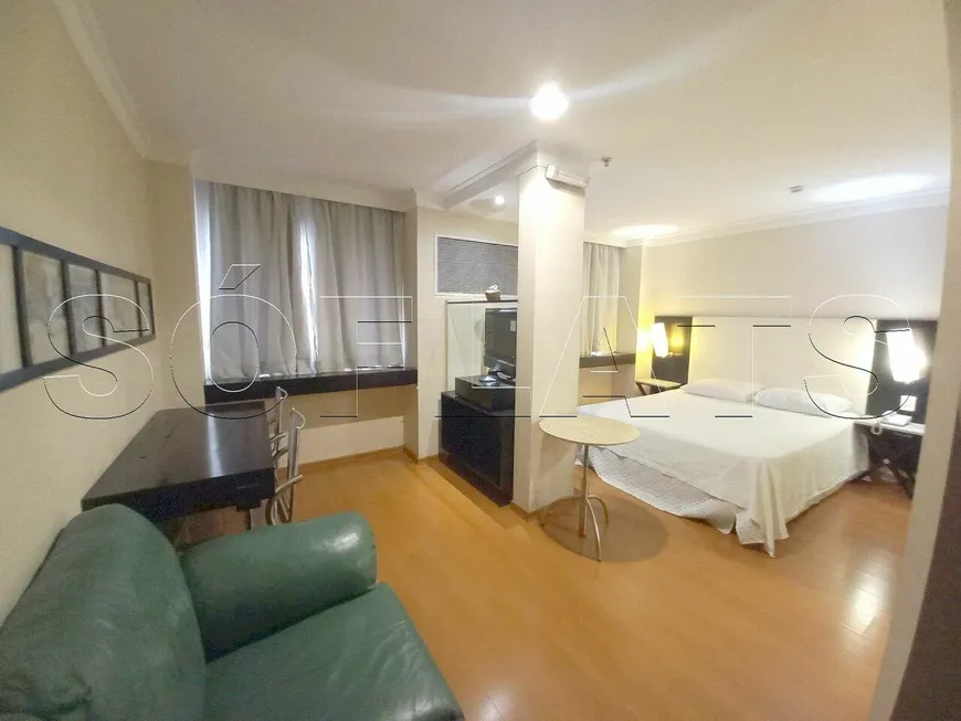 Foto 1 de Flat com 1 Quarto para alugar, 29m² em Jardim Paulista, São Paulo