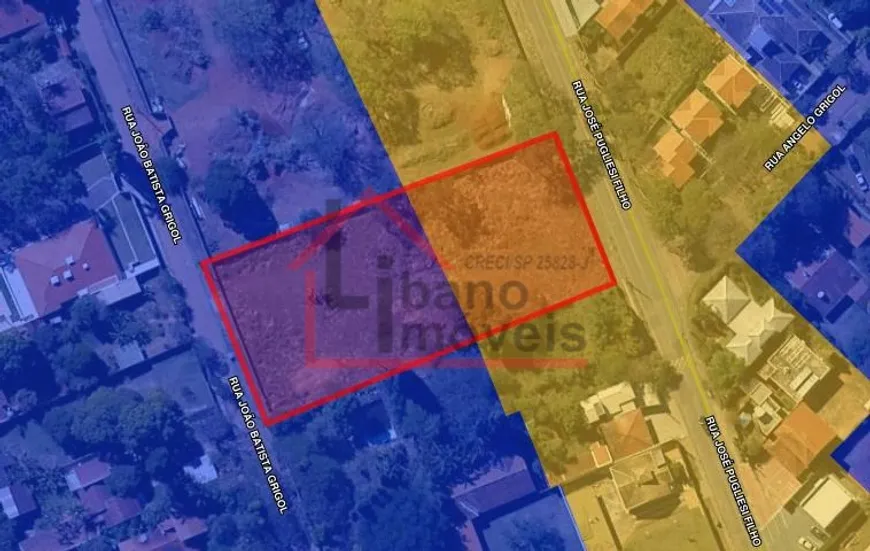 Foto 1 de Lote/Terreno para venda ou aluguel, 3600m² em Chácara Belvedere, Campinas