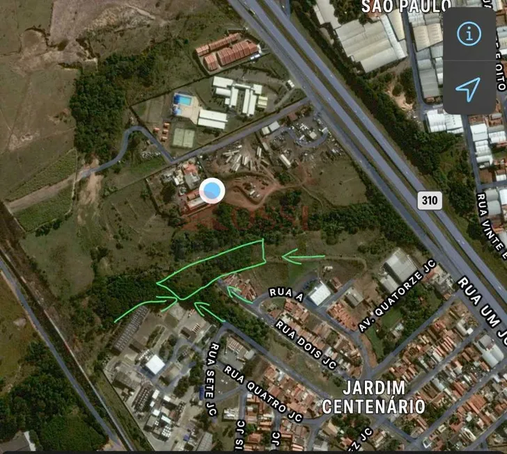 Foto 1 de Lote/Terreno à venda, 1793m² em Jardim Centenário, Rio Claro
