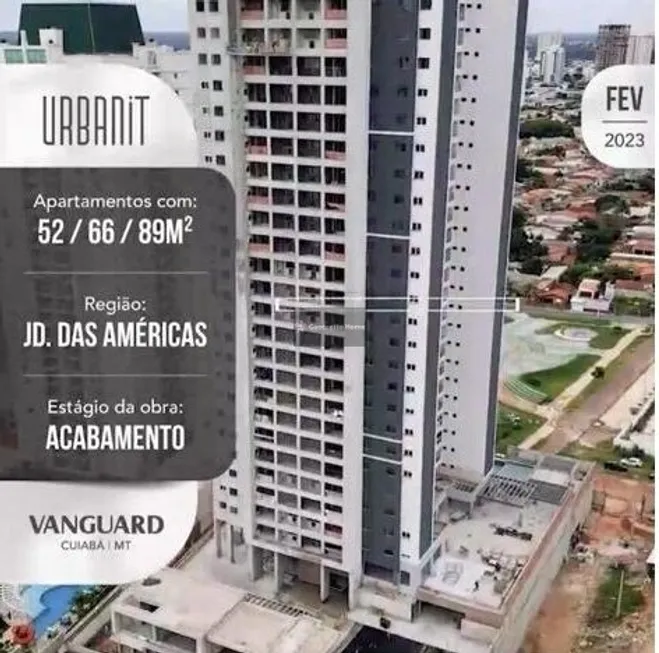 Foto 1 de Apartamento com 3 Quartos à venda, 89m² em Jardim das Américas, Cuiabá