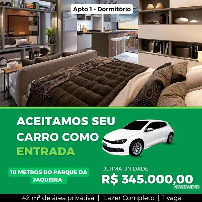 Foto 1 de Apartamento com 1 Quarto à venda, 44m² em Graças, Recife