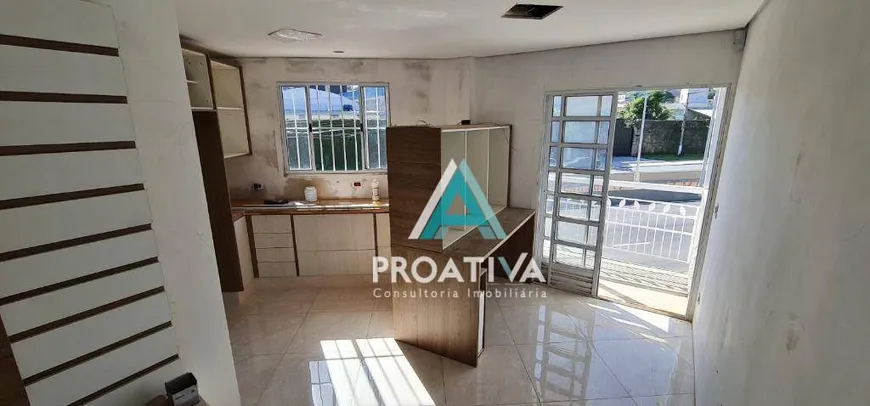 Foto 1 de Sala Comercial para alugar, 30m² em Vila Homero Thon, Santo André