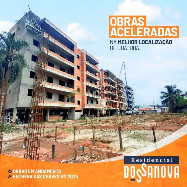 Foto 1 de Apartamento com 2 Quartos à venda, 68m² em Tenório, Ubatuba