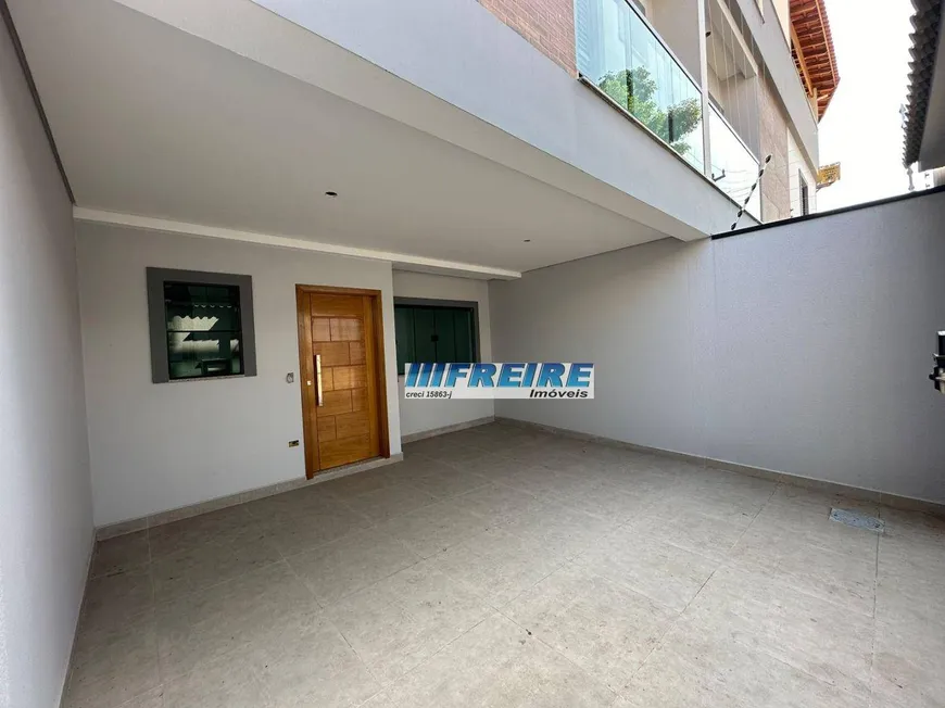 Foto 1 de Sobrado com 3 Quartos à venda, 153m² em Vila Curuçá, Santo André