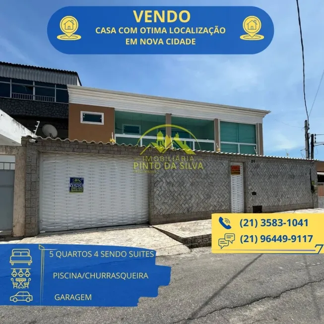 Foto 1 de Casa com 2 Quartos à venda, 370m² em Nova Cidade, São Gonçalo