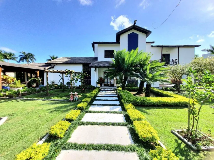 Foto 1 de Casa de Condomínio com 5 Quartos à venda, 302m² em Balneário Praia do Pernambuco, Guarujá