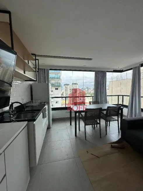 Foto 1 de Apartamento com 1 Quarto para venda ou aluguel, 57m² em Vila Olímpia, São Paulo