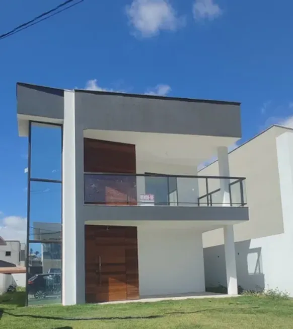 Foto 1 de Casa de Condomínio com 4 Quartos à venda, 165m² em Abrantes, Camaçari