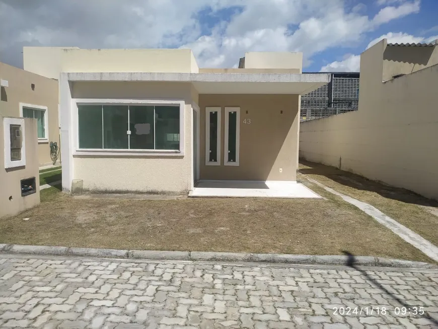 Foto 1 de Casa de Condomínio com 2 Quartos à venda, 70m² em Nova Abrantes Abrantes, Camaçari