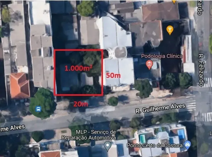 Foto 1 de Lote/Terreno à venda, 1000m² em Jardim Botânico, Porto Alegre