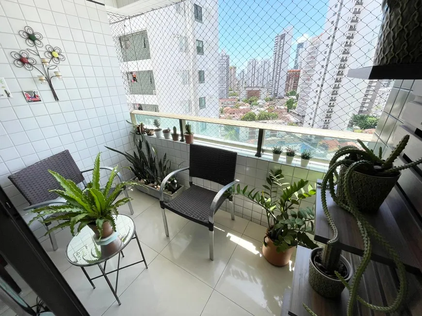 Foto 1 de Apartamento com 3 Quartos à venda, 101m² em Rosarinho, Recife