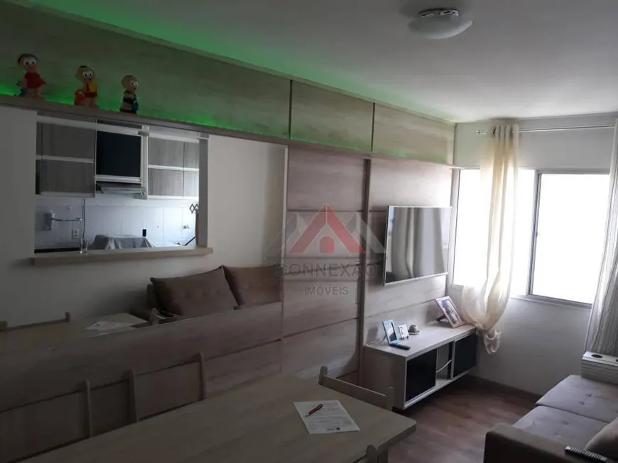 Foto 1 de Apartamento com 2 Quartos à venda, 44m² em Cidade Edson, Suzano