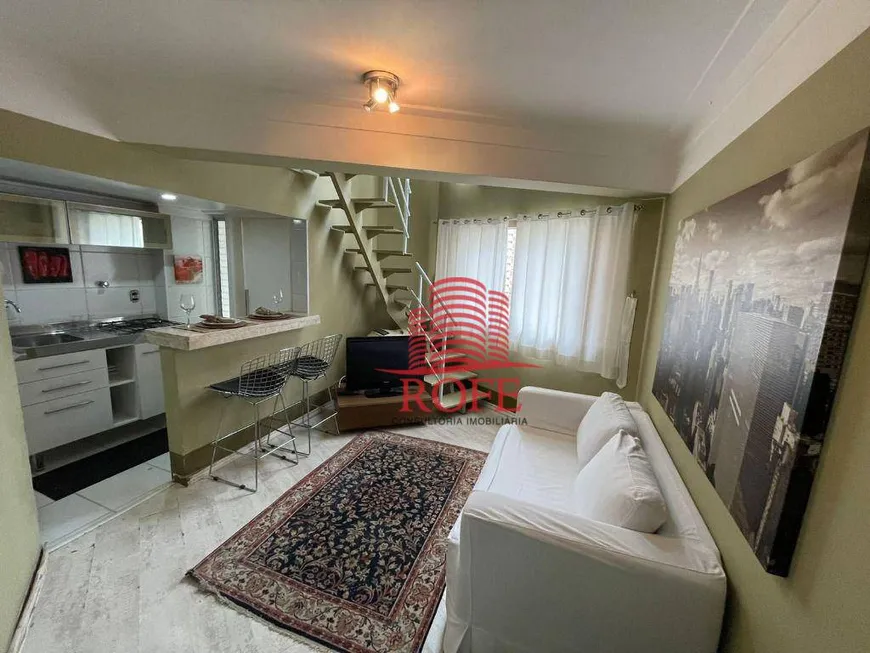 Foto 1 de Apartamento com 1 Quarto à venda, 48m² em Vila Nova Conceição, São Paulo